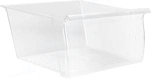 Amazon Upgraded Lifetime Appliance Crisper Bin Upper