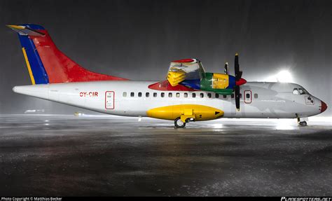 OY CIR Danish Air Transport DAT ATR 42 300 Photo By Matthias Becker