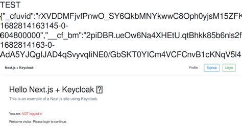 React Keycloak Ssr V T V Forked Codesandbox