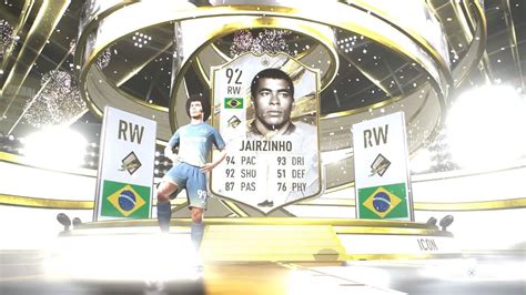 I Packed Prime Jairzinho Prime Or Wc Icon Pack Fifa Youtube