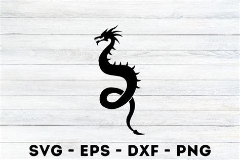 Dragon Silhouette Svg Graphic by MagaArt · Creative Fabrica