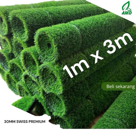 Jual Rumput Sintetis Tinggi Mm Mm Swiss Ukuran M X M M X M