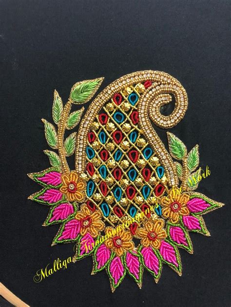 Pin By Arunachalam On Ariorke Hand Embroidery Design Patterns