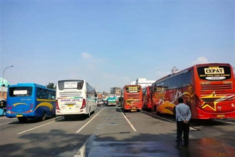 Terminal Cicaheum Siapkan Armada Bus Untuk Mudik Lebaran