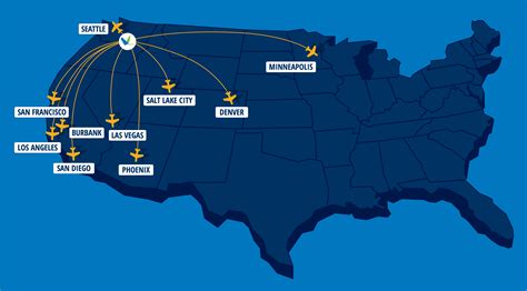 Delta Airlines Flight Times Map