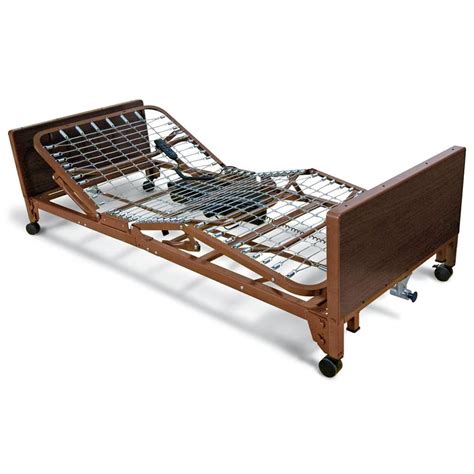 MedLite Electric Low Hospital Bed (Frame Only Without Rails) - Handi-House