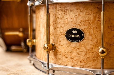 Collection of custom handmade drums - Photo Gallery | RBH Drums USA