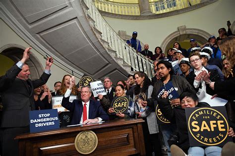 Mayor De Blasio Signs Dangerous Vehicle Abatement Bill Into Law City