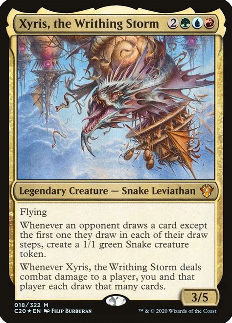 Xyris The Writhing Storm · Commander 2020 C20 18 · Scryfall Magic