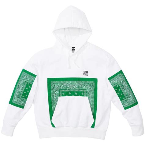 The North Face Bandana Hooded Sweatshirt Spring Summer Supreme