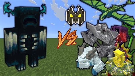 MINECRAFT Warden VS Mowzie S Mobs YouTube