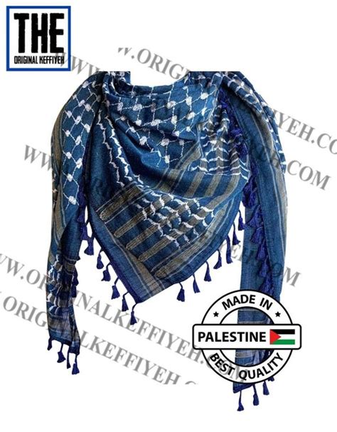 The Original Keffiyeh 100 Cotton Hirbawi Kufiya Original Unisex 120 X