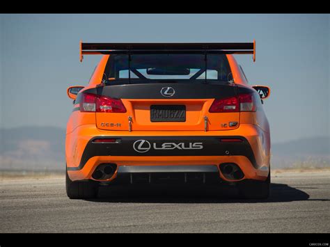 Lexus IS F CCS-R Race Car (2012) - Rear | HD Wallpaper #3