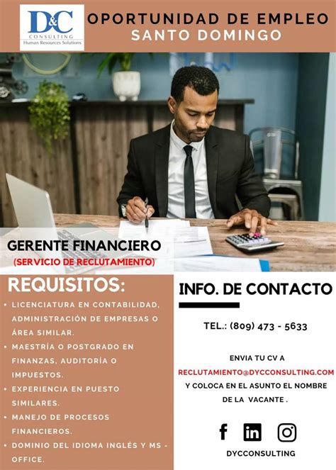 Gerente Financiero Gerente de Gestión Humana Empleos RYP Empleos RYP