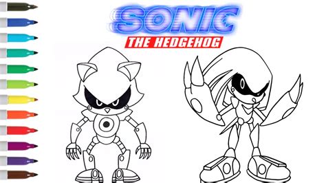 Super Metal Sonic Coloring Pages Hot Sex Picture