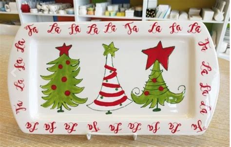 Diy Xmas plates | Diy christmas plate, Christmas plates, Cute christmas decorations