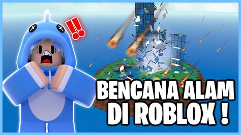 Bencana Alam Di Roblox Natural Disaster Survival Roblox Indonesia Youtube