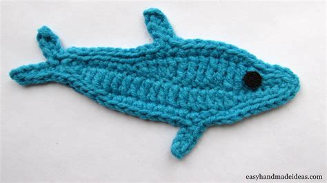 How To Crochet A Dolphin Applique 10 Steps