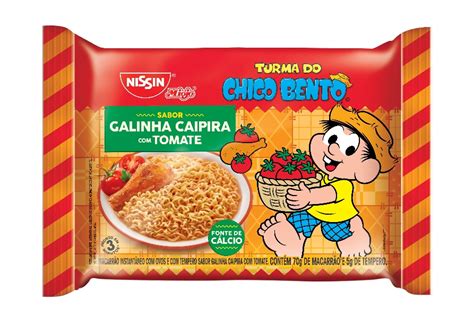 Nissin Foods Lan A L Men De Galinha Caipira Tomate Embalagemmarca