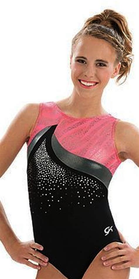 E2691 Molten Lava Gk Elite Sportswear Gymnastics Leotard Discount Leotards