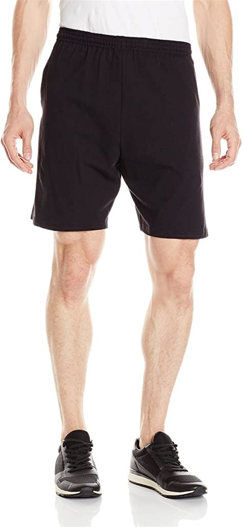 Hanes Mens Jersey Pocket Short Athletic Shorts Men Hurley Clothing