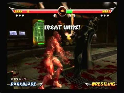 Mortal Kombat Armageddon Dark D Vs Meat YouTube