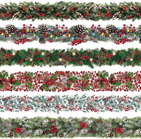 Amazon Seajan Pcs Feet Christmas Bulletin Board Borders Pine