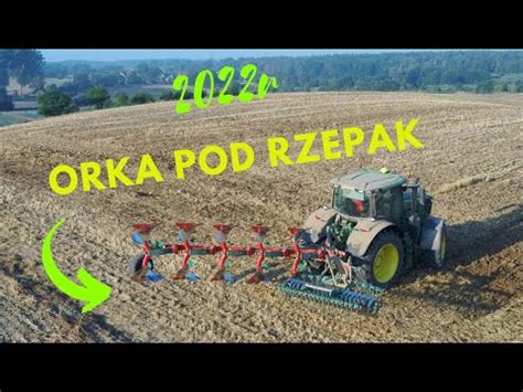 Orka Pod Rzepak 2022 JD 175R Kverneland Packomat S YouTube