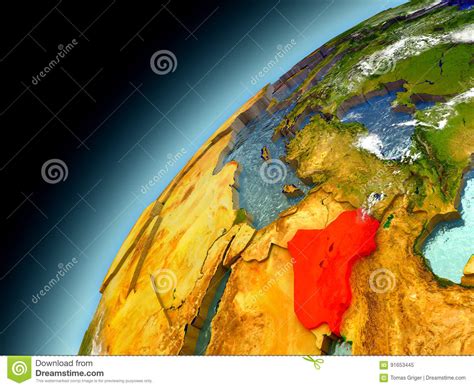 Iraq Orbit Model Earth Stock Illustrations 40 Iraq Orbit Model Earth