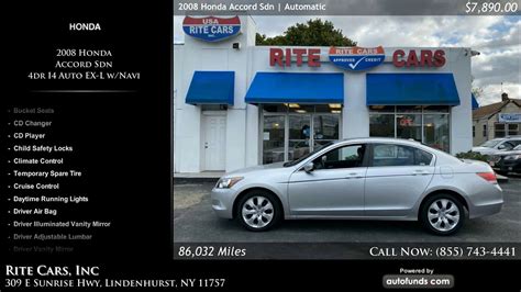 Used Honda Accord Sdn Rite Cars Inc Lindenhurst Ny Sold