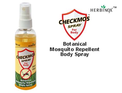 Checkmos Natural Mosquito Repellent Body Spray