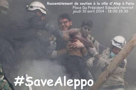 Rassemblement de soutien à Alep et à toutes les villes syriennes Un