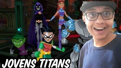 O Jogo Dos Jovens Titans A MissÃo Secreta Da Base Teen Titans Youtube