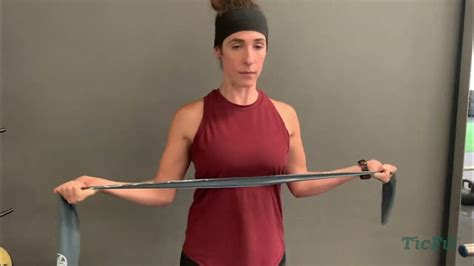 Banded Shoulder External Rotation Youtube