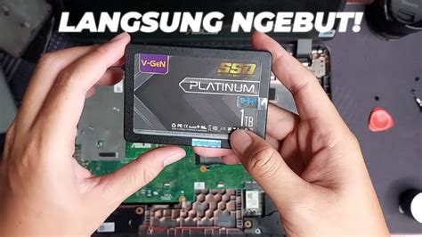 Tutorial Mudah Cara Memasang Ssd Dan Ram Laptop Asus Vivobook A Ub