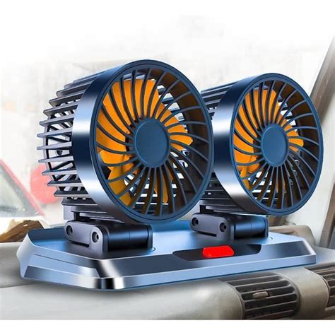 Ventilateur De Voiture Avec D Immatriculation Électrique 5V 12V 24V