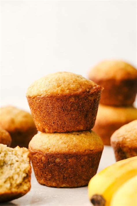 Easy Banana Muffins Yummy Recipe