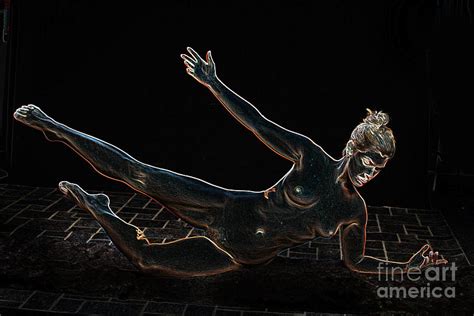 Dark Drawing Of Nude Woman Photograph By Kendree Miller