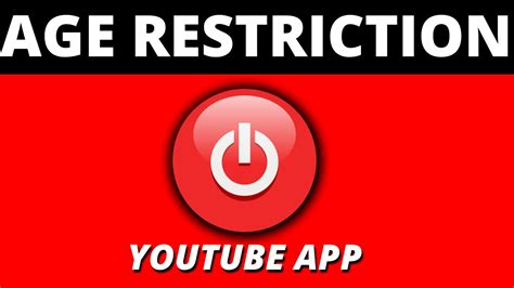 How To Turn Off Age Restriction On Youtube App Youtube