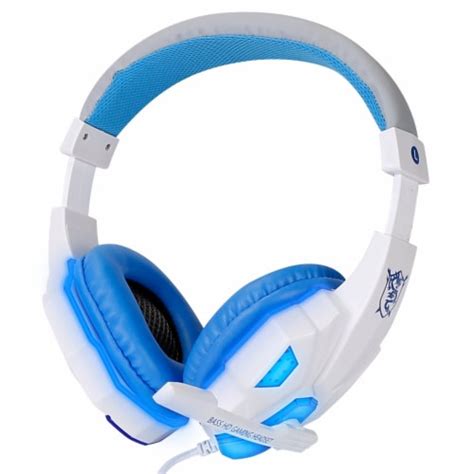 Gaming Headsets Stereo Bass Over Ear Headphones With Led Light Earmuff With Mic 1 Count Kroger