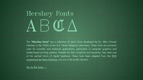 The Hershey Fonts Figma