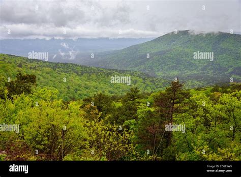 Talimena Scenic Drive Stock Photo Alamy