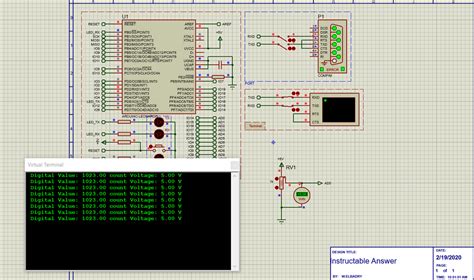 Arduino Reading Analog Voltage 5 Steps Instructables