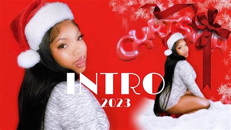 VLOGMAS 2023 INTRO REVEAL Zsarmani Wright YouTube