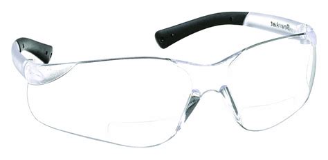 Mcr Safety Safety Reading Glasses Frameless Wraparound Pc Duramass Anti Scratch 250