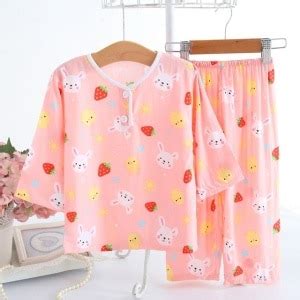 Pyjama Deux Pi Ces En Coton Motif Fraise Et Lapin Pour Enfant Tous