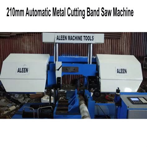 Mild Steel 210mm Automatic Metal Cutting Band Saw Machine 440 V Size