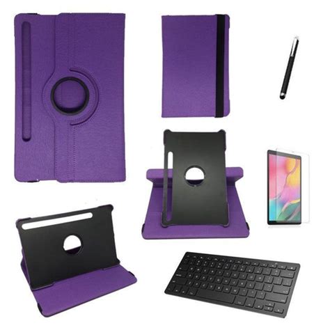 Kit Capa Teclado Can Pel Galaxy Tab S T T Roxo Submarino