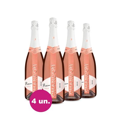 Kit Espumante Chandon Passion On Ice Demi Sec Garrafas Shopee Brasil