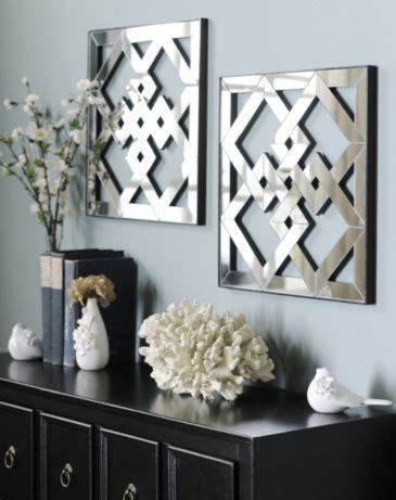 Geometric Mirror Wall Art - Design Ideas